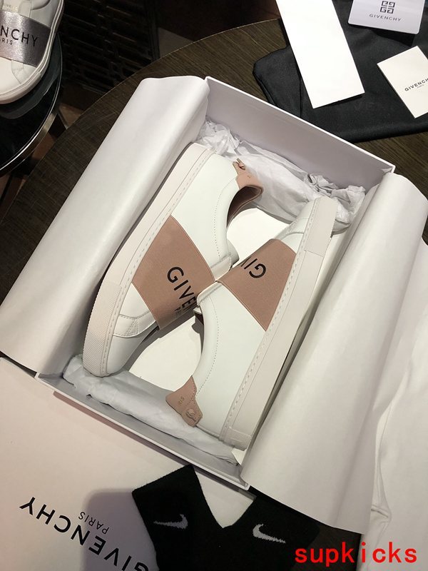 Givenchy Grey Classic Ballet Flats - Angled View