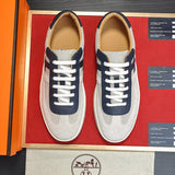 Hermès Beige High-Top Sneakers - Lifestyle Styling Shot