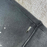 Close-up of Amiri t-shirt craftsmanship