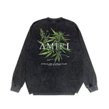 Close-up of Amiri hoodie craftsmanship