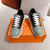 Hermes shoes Style 349 - texture and material detail (alternate angle)