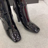 Side profile view of Saint Laurent luxury piece style No.048