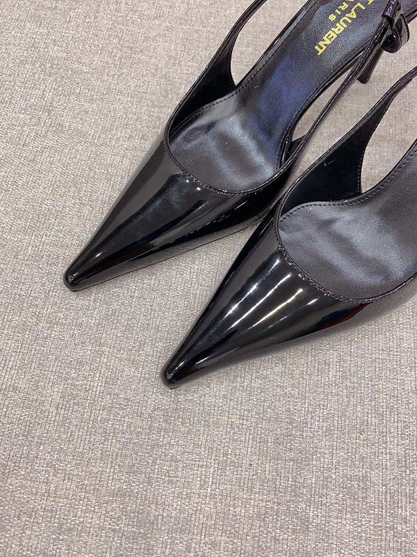 Side profile view of Saint Laurent luxury piece style No.025