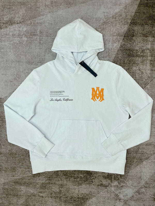 Amiri hoodie front view designer style