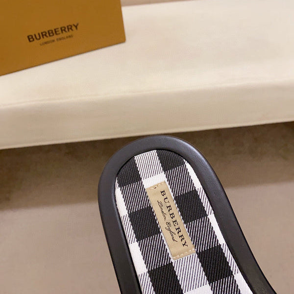 Burberry Black Bow-Detail Flats - Sole Detail View