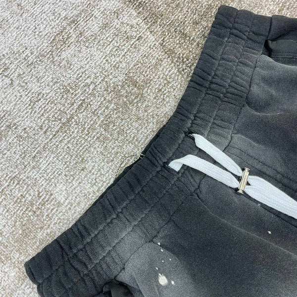 Close-up of Amiri t-shirt craftsmanship
