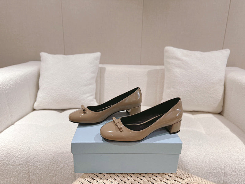 Prada shoes front view designer style