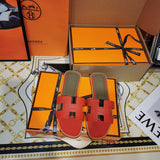 Hermes sandals Style 087 - angled studio shot