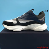 Dior Camel Low-Top Sneakers - Angled View
