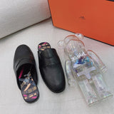 Hermes shoes Style 379 - top view showing design