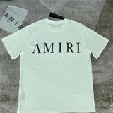 Close-up of Amiri t-shirt craftsmanship