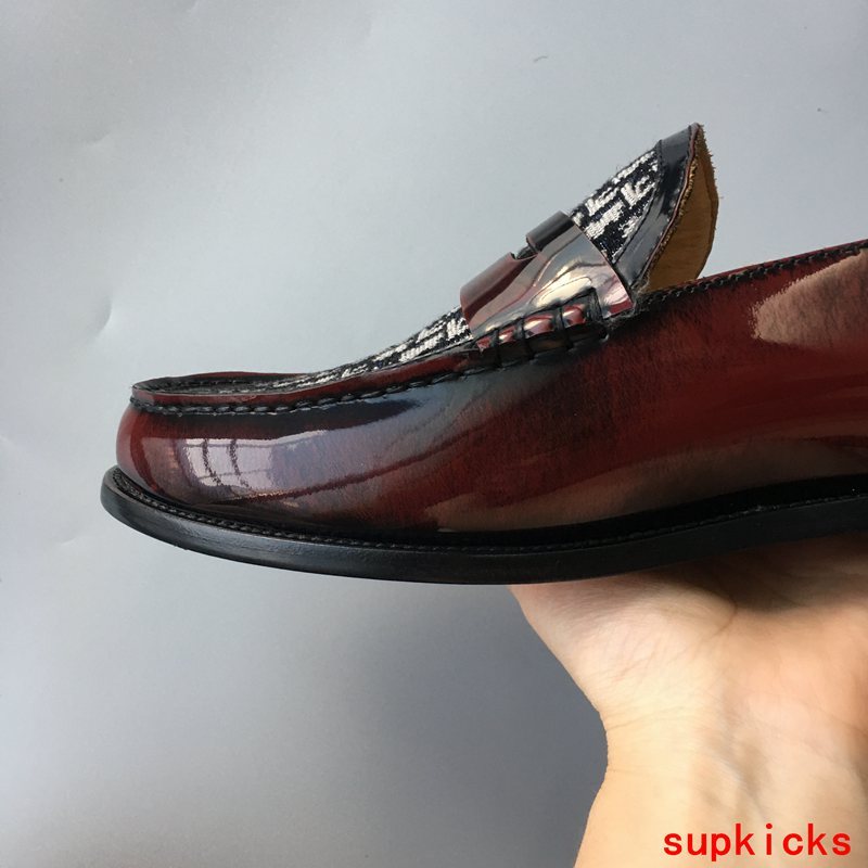 Dior shoes Style 047 - front view, premium leather craftsmanship (alternate angle)
