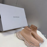 Balenciaga Beige Classic Ballet Flats - Lifestyle Styling Shot