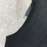 Close-up of Amiri t-shirt craftsmanship