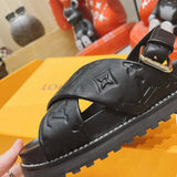 Louis Vuitton shoes Style 402 - back heel detail