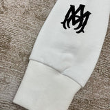 Close-up of Amiri hoodie craftsmanship