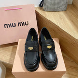 Miu Miu luxury shoes detail shot
