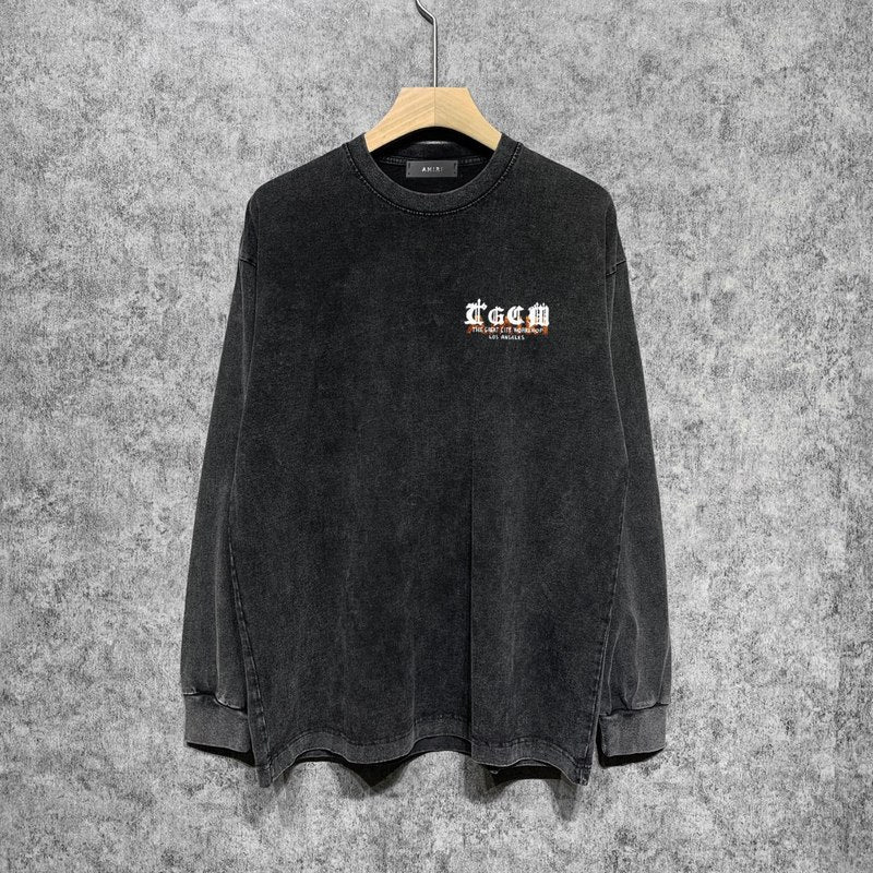 Three-quarter angle view of Amiri luxury piece style No.150