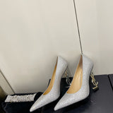 Saint Laurent shoes front view designer style