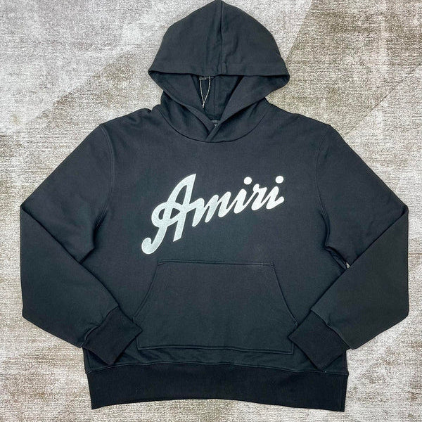 Amiri luxury hoodie detail shot