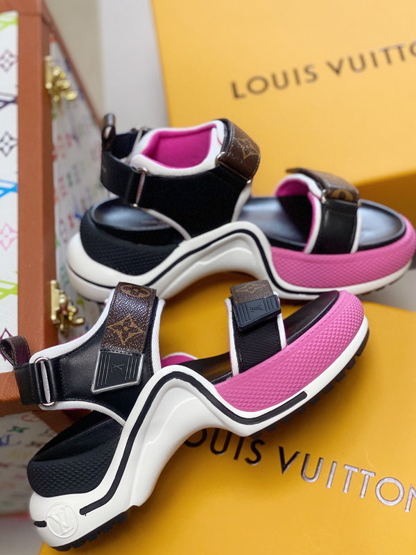 Louis Vuitton designer shoes full view
