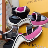 Louis Vuitton designer shoes full view