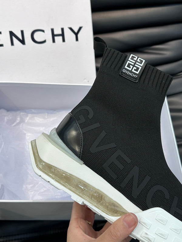 Givenchy White Loafer Flats - Front View