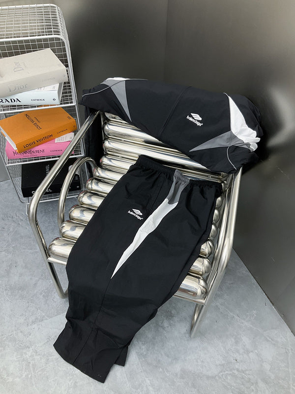 Close-up of Balenciaga designer clothing craftsmanship