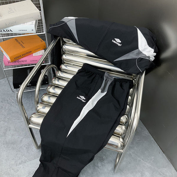 Close-up of Balenciaga designer clothing craftsmanship