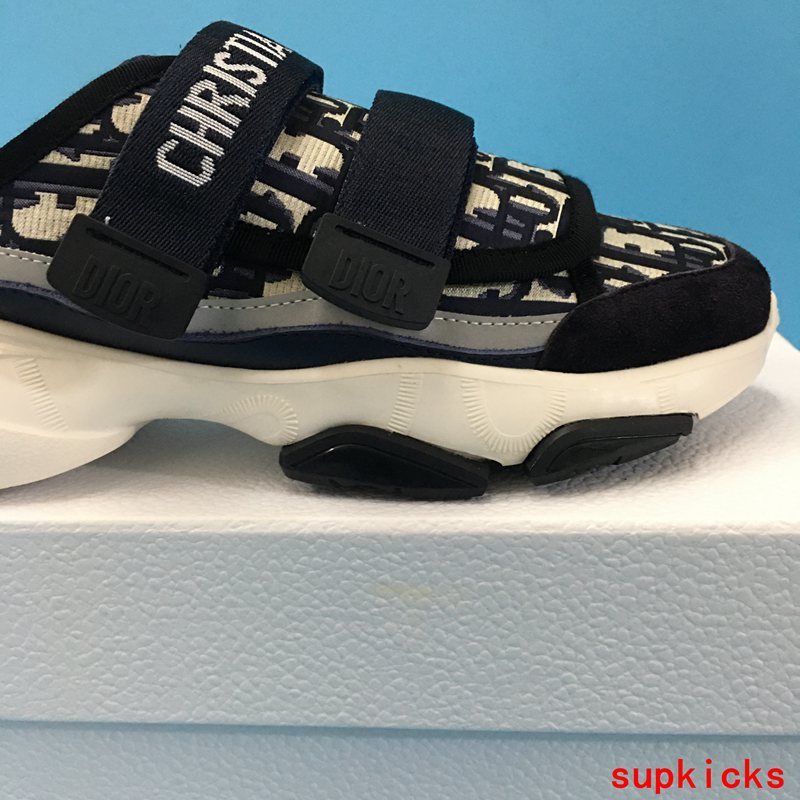 Dior Tan High-Top Sneakers - Front View