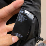 Close-up of Balenciaga designer clothing craftsmanship