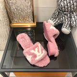 Louis Vuitton Chocolate Brown Slip-On Sneakers - Studio Shot