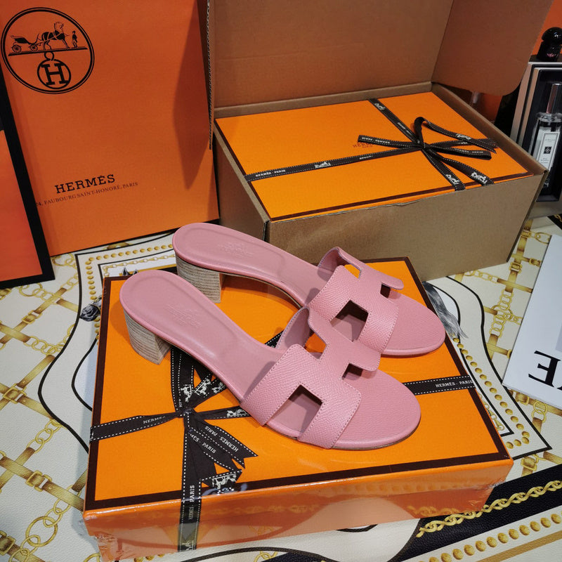 Hermès White Platform Sandals - Lifestyle Styling Shot