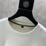 Close-up of Burberry designer clothing craftsmanship