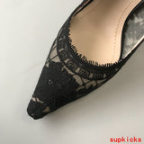 Dior Burgundy Platform Heels - Back View