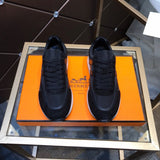 Hermes shoes Style 083 - logo and branding close-up