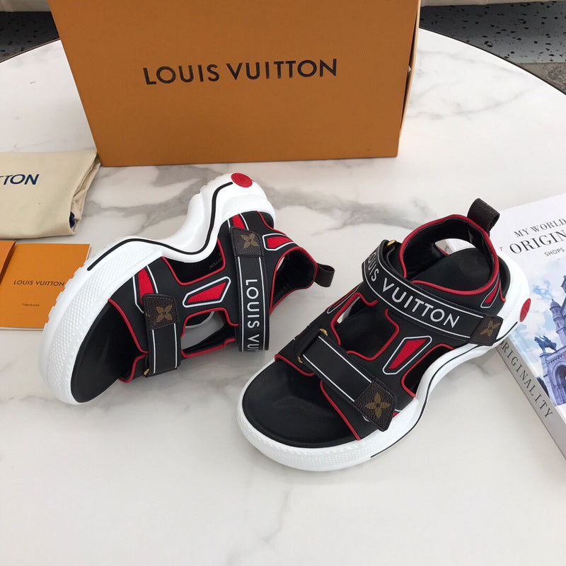 Louis Vuitton designer shoes full view