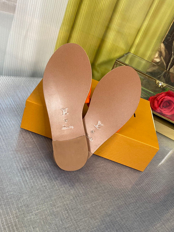 Louis Vuitton shoes Style 283 - close-up of luxury comfort fit