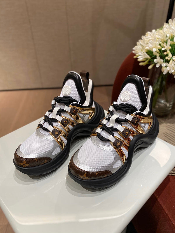 Louis Vuitton shoes Style 280 - close-up of elevated everyday design