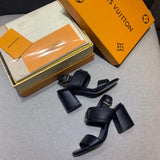 Close-up of Louis Vuitton shoes craftsmanship