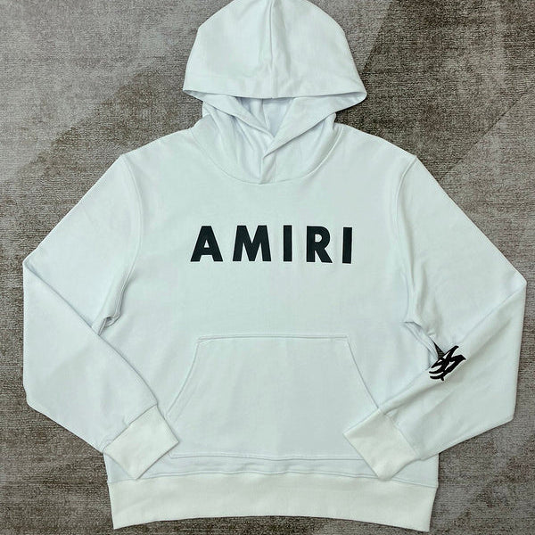 Amiri luxury hoodie detail shot