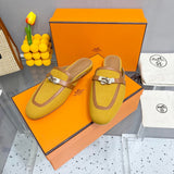 Hermes shoes Style 315 - top view showing design