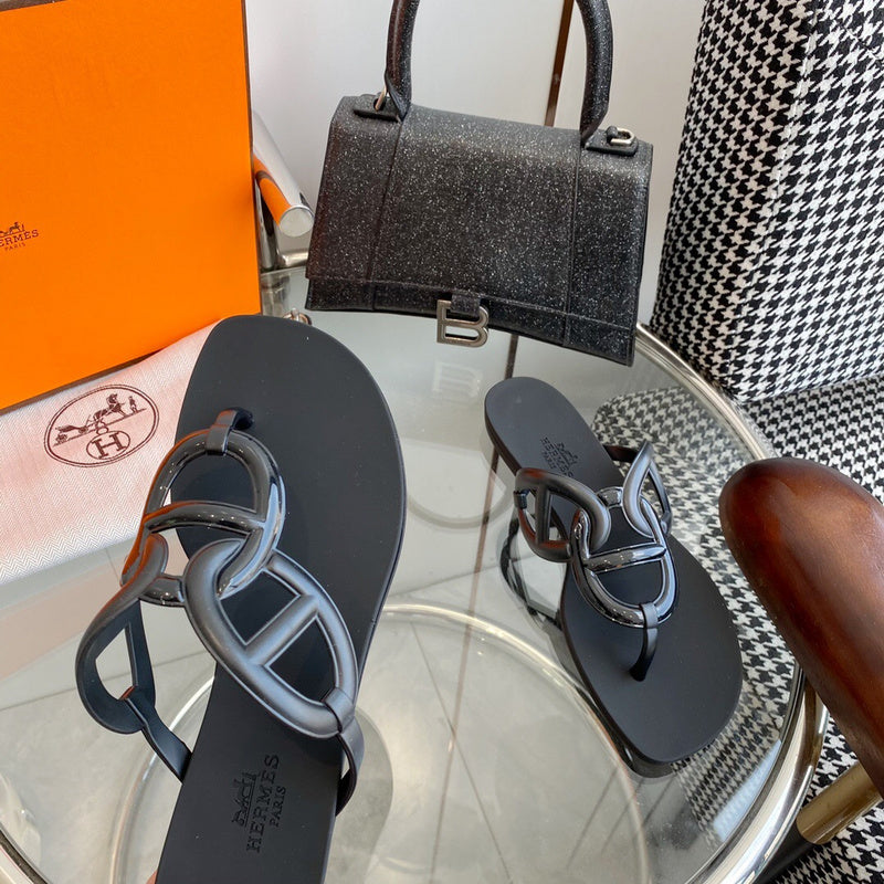 Hermès White Chelsea Boots - Side Profile View