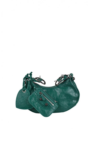 Balenciaga premium shoulder bags detail and craftsmanship close-up