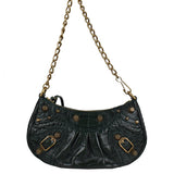 Balenciaga premium shoulder bags detail and craftsmanship close-up