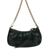 Close-up of Balenciaga shoulder bags hardware and fine stitching
