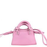 Balenciaga premium cross body bags detail and craftsmanship close-up