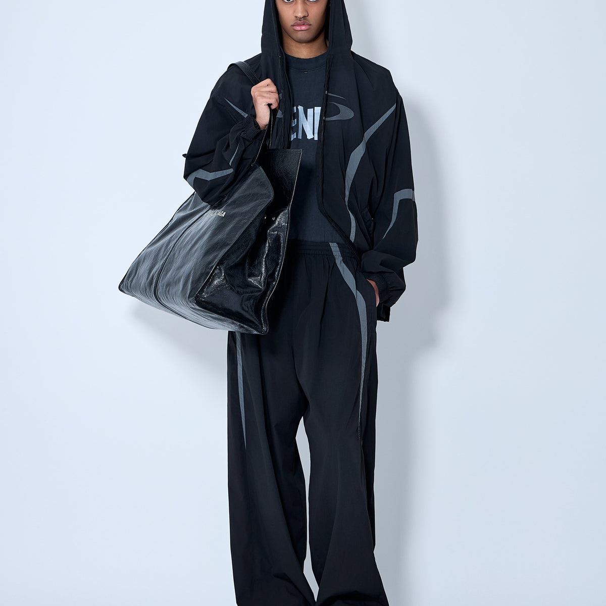 Balenciaga premium pants detail and craftsmanship close-up