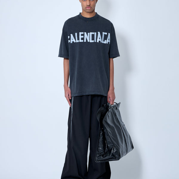 Balenciaga premium tee shirts detail and craftsmanship close-up