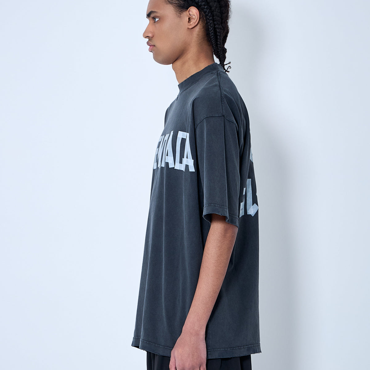 Balenciaga tee shirts side profile designer luxury fashion